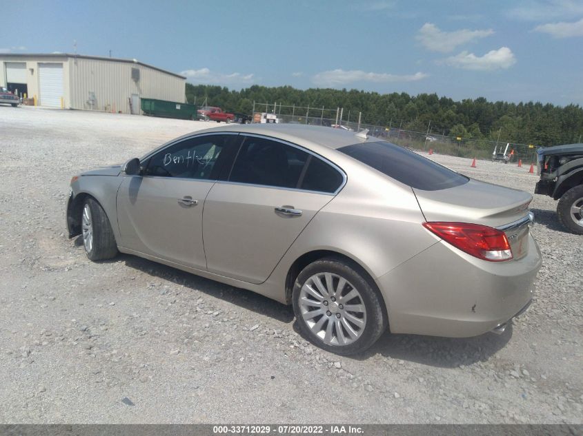 2013 BUICK REGAL TURBO PREMIUM 1 2G4GS5EV2D9177134