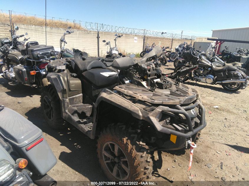 2021 CAN-AM OUTLANDER MAX 650 XT 3JBLPAJ22MJ000037