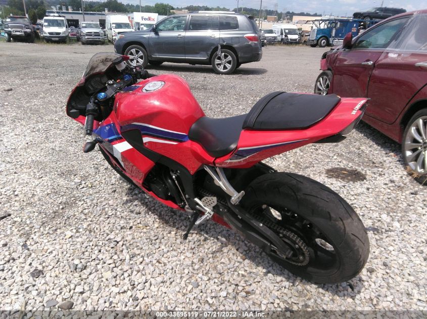 2021 HONDA CBR600 RA JH2PC40J2MK700352