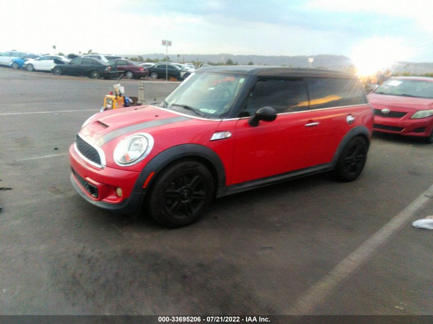 2013 MINI COOPER CLUBMAN S WMWZG3C54DTY39369