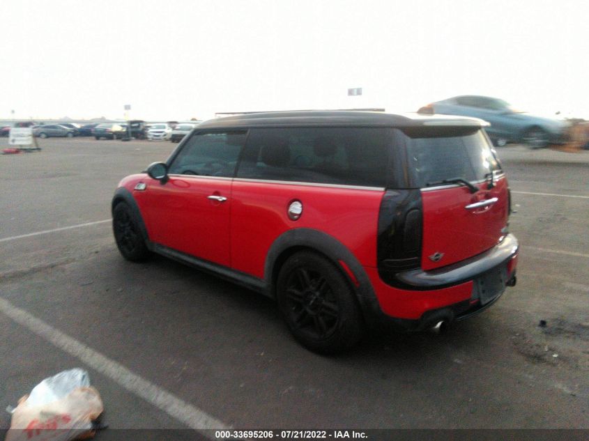 2013 MINI COOPER CLUBMAN S WMWZG3C54DTY39369