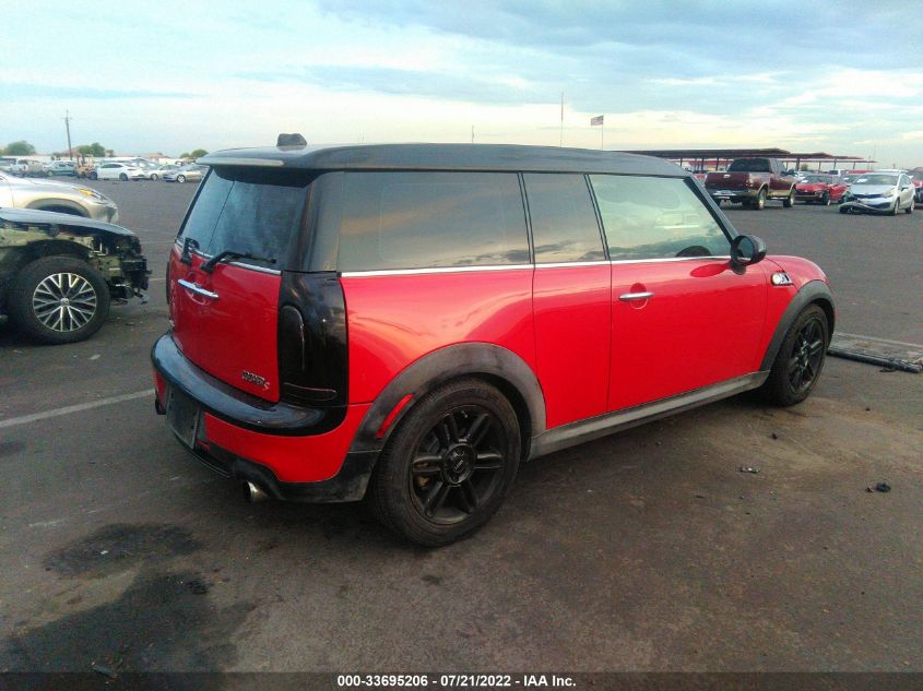 2013 MINI COOPER CLUBMAN S WMWZG3C54DTY39369