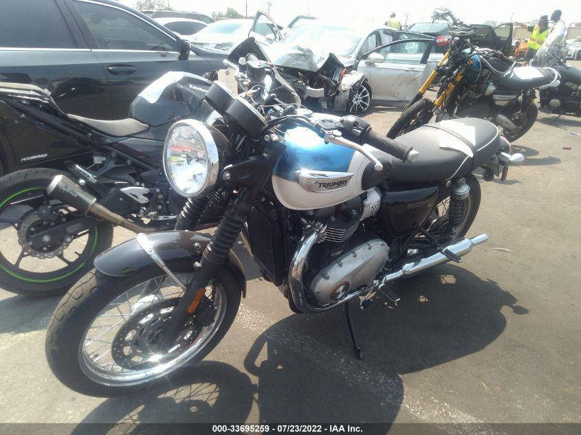2020 TRIUMPH MOTORCYCLE BONNEVILLE T100 SMTD10GN2LT973546