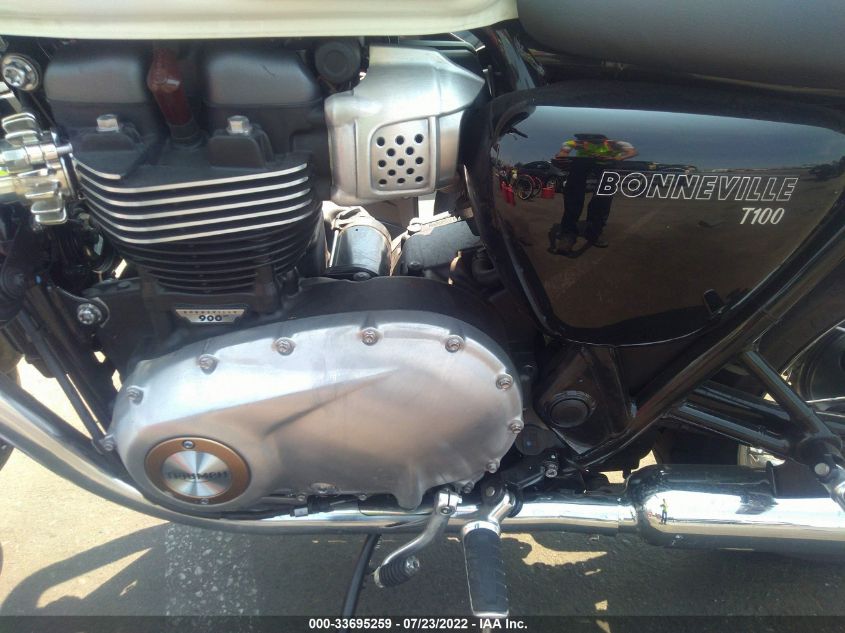 2020 TRIUMPH MOTORCYCLE BONNEVILLE T100 SMTD10GN2LT973546