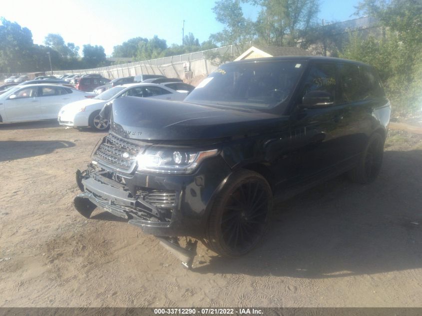 2014 LAND ROVER RANGE ROVER SUPERCHARGED SALGS2TF9EA174731