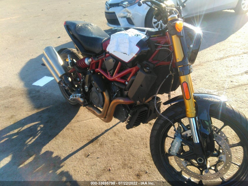 VIN 56KRTS251K3155185 2019 INDIAN MOTORCYCLE CO. FTR 1200 S RACE REPLICA