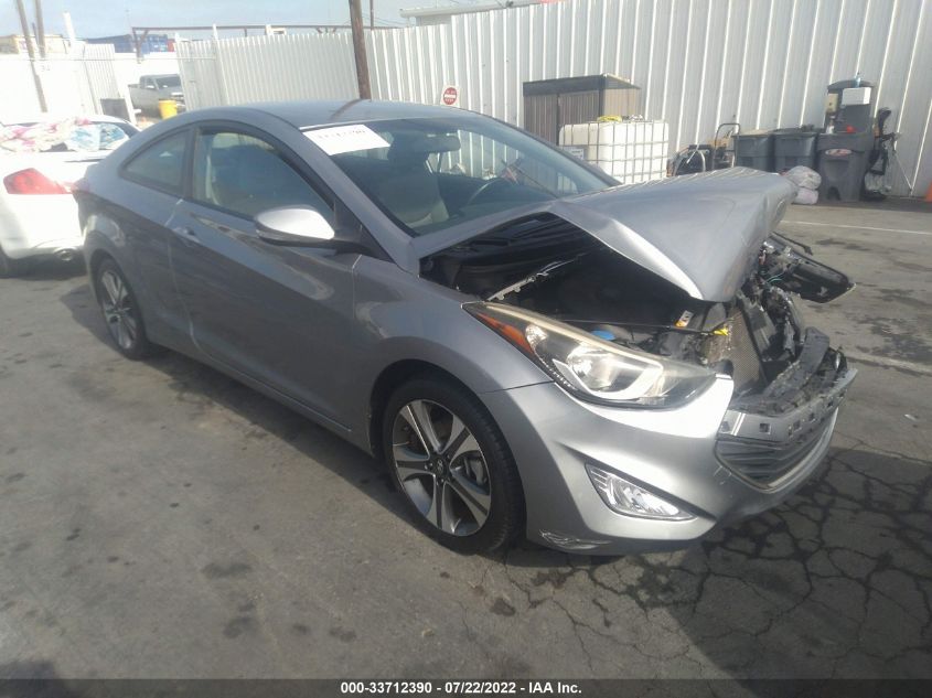 2014 HYUNDAI ELANTRA COUPE - KMHDH6AH6EU027443