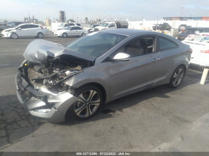 2014 HYUNDAI ELANTRA COUPE KMHDH6AH6EU027443