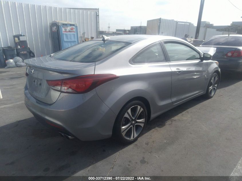 2014 HYUNDAI ELANTRA COUPE KMHDH6AH6EU027443