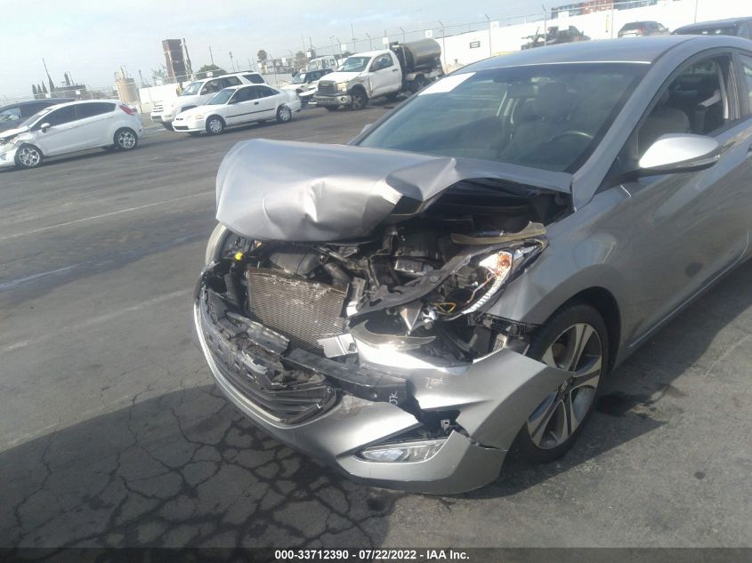 2014 HYUNDAI ELANTRA COUPE KMHDH6AH6EU027443