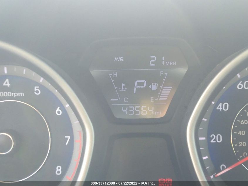 2014 HYUNDAI ELANTRA COUPE KMHDH6AH6EU027443
