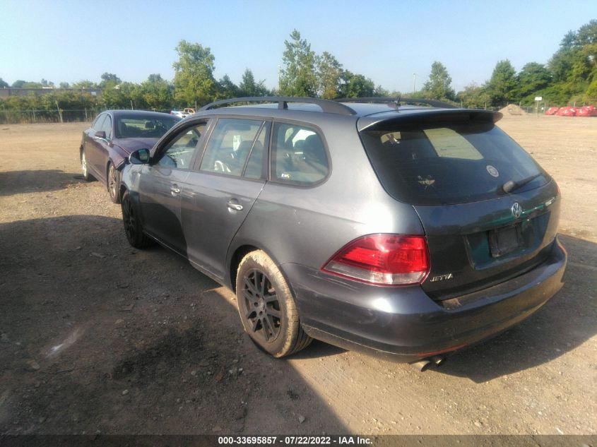 2013 VOLKSWAGEN JETTA SPORTWAGEN S 3VWKP7AJ4DM662085