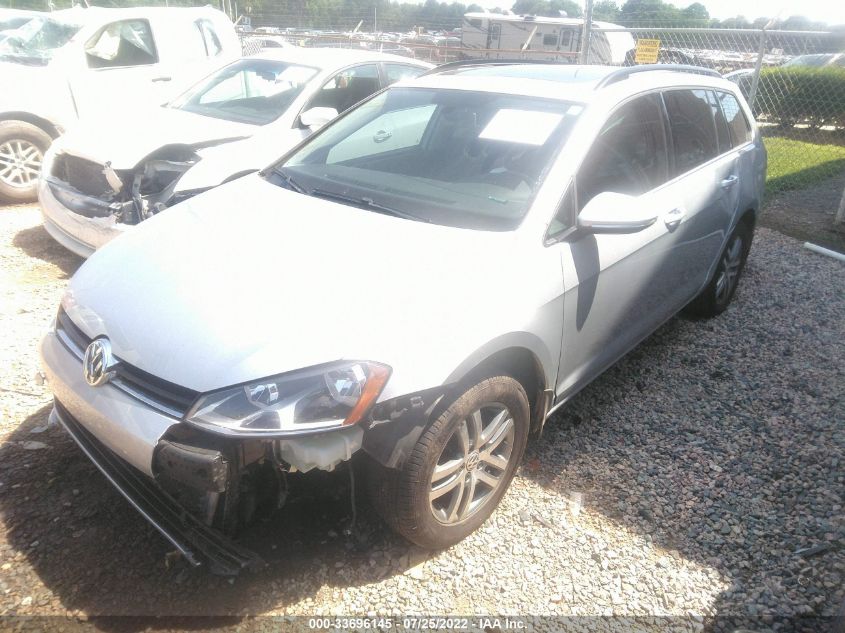 2015 VOLKSWAGEN GOLF SPORTWAGEN TDI SE 3VWFA7AU8FM517003