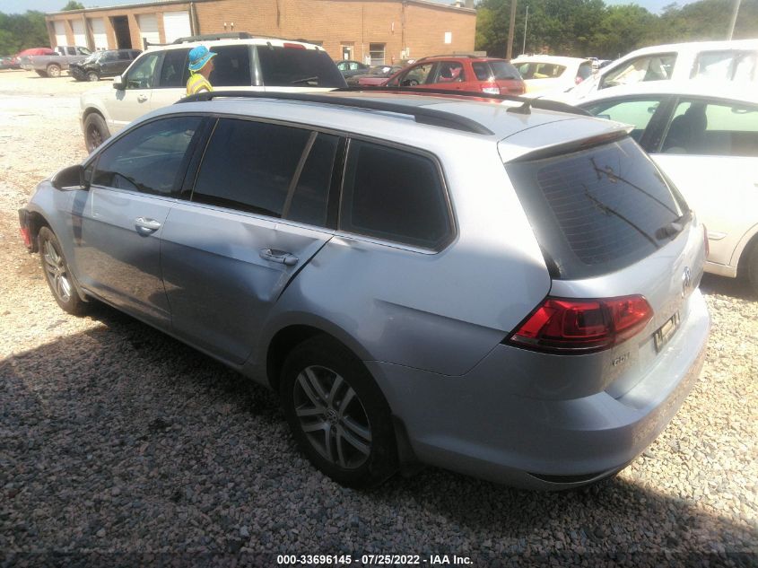 2015 VOLKSWAGEN GOLF SPORTWAGEN TDI SE 3VWFA7AU8FM517003