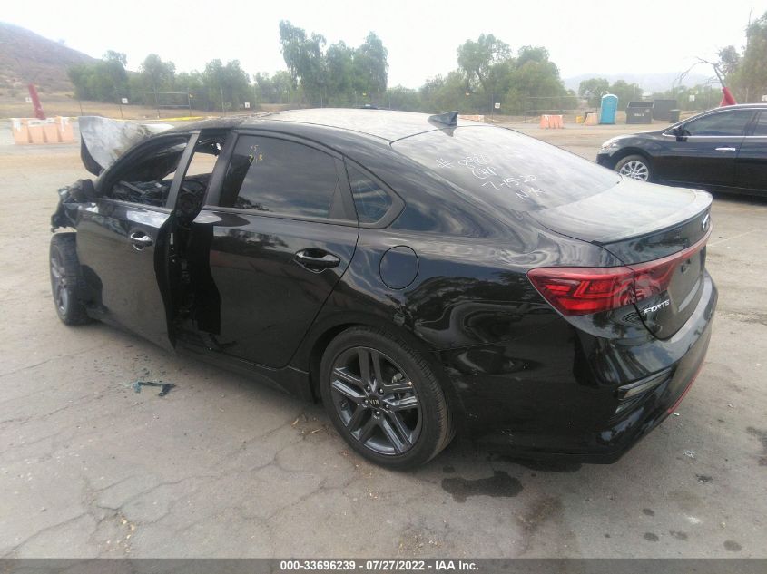 2021 KIA FORTE GT-LINE - 3KPF34AD1ME317048