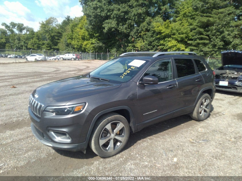 VIN 1C4PJLDB2KD215898 2019 JEEP CHEROKEE LIMITED