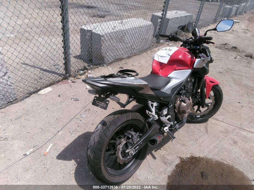 2019 HONDA CB500 F MLHPC6314K5000082