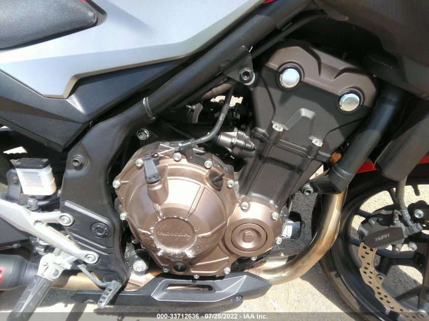 2019 HONDA CB500 F MLHPC6314K5000082
