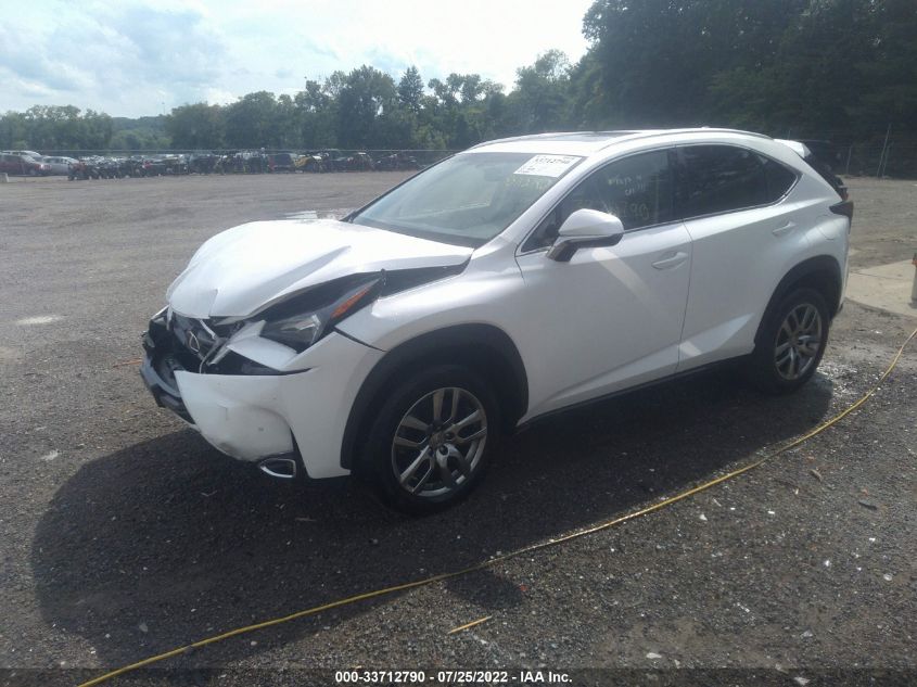 2016 LEXUS NX 200T JTJBARBZ4G2069999