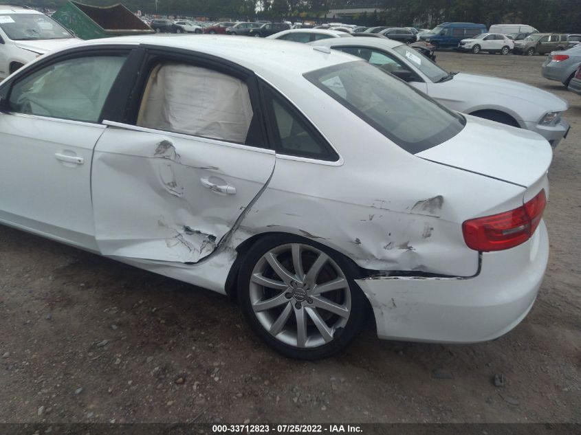 2013 AUDI A4 PREMIUM PLUS WAUFFAFL1DN016892