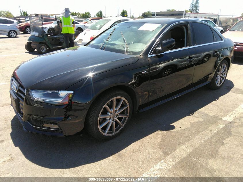 2015 AUDI A4 PREMIUM WAUBFAFL0FN016268
