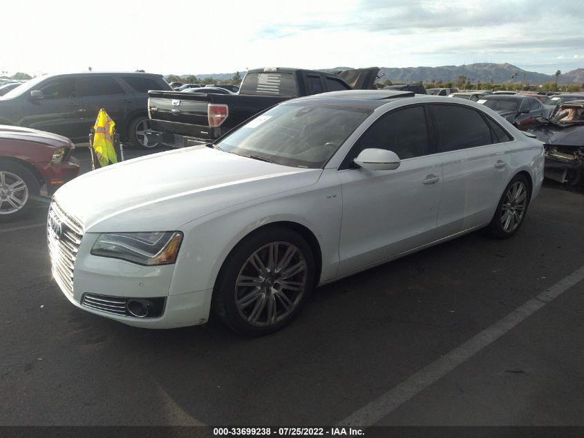 2013 AUDI A8 L 6.3L WAUR4AFD6DN004135