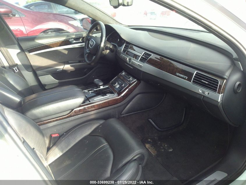 2013 AUDI A8 L 6.3L WAUR4AFD6DN004135
