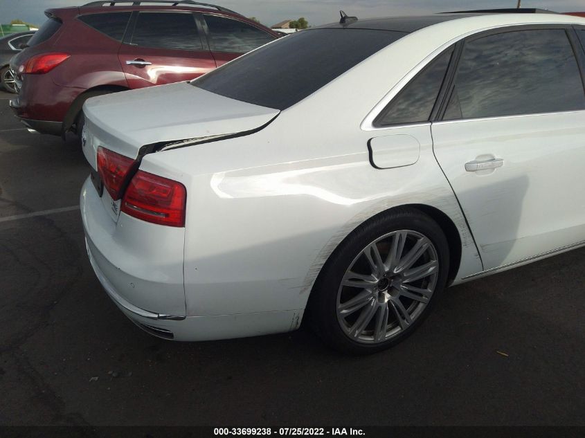 2013 AUDI A8 L 6.3L WAUR4AFD6DN004135