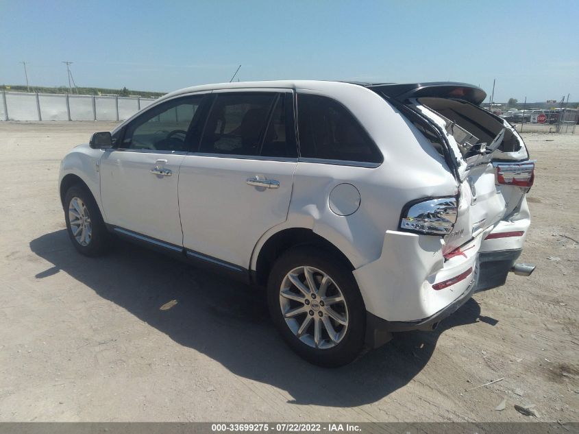 2013 LINCOLN MKX 2LMDJ6JK0DBL42411