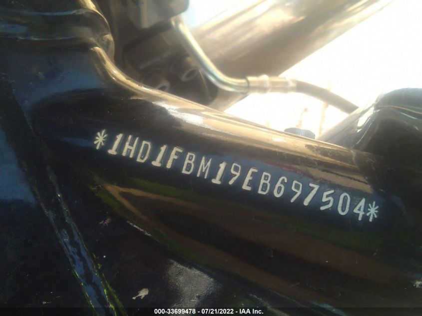 2014 HARLEY-DAVIDSON FLHR ROAD KING 1HD1FBM19EB697504