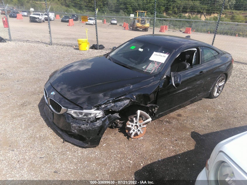 2014 BMW 4 SERIES VIN: WBA3N5C55EF716106