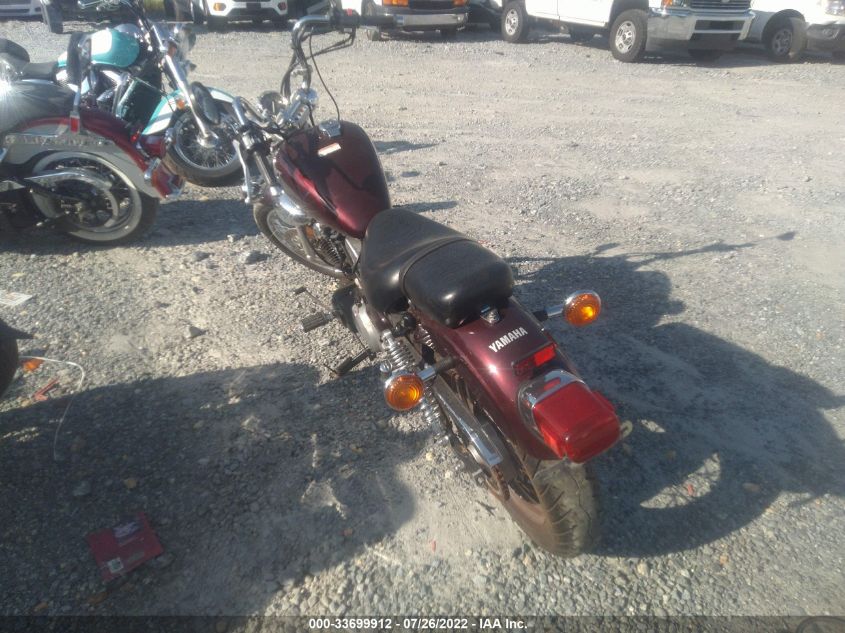2007 YAMAHA XV250 JYAVG04E87A004983