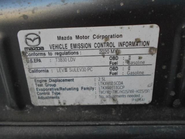 2020 MAZDA 6 TOURING JM1GL1VM5L1518532