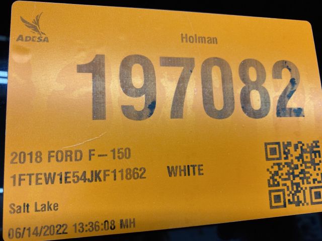 2018 FORD F150 XL/XLT/LARIAT 1FTEW1E54JKF11862