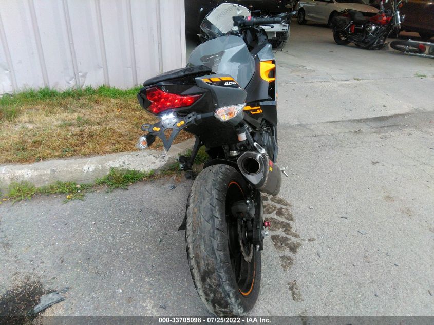 2018 KAWASAKI EX400 JKAEXKG1XJDA11185