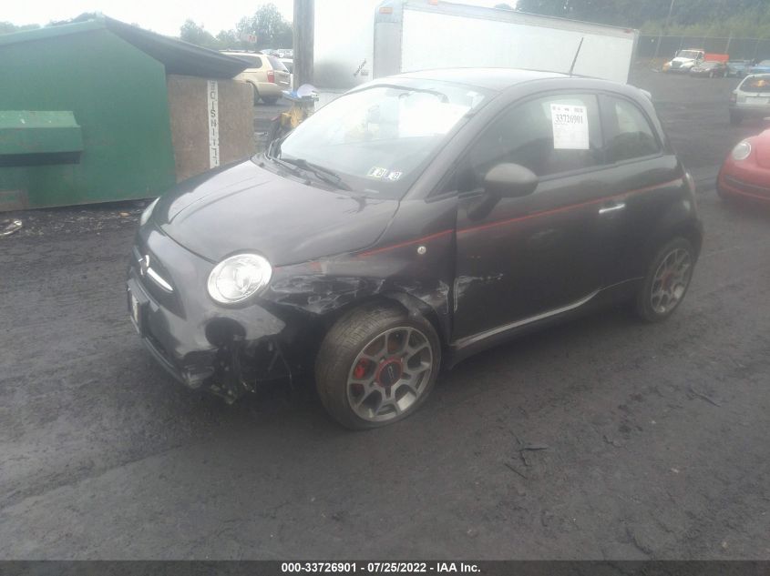 2014 FIAT 500 SPORT 3C3CFFBR4ET195254