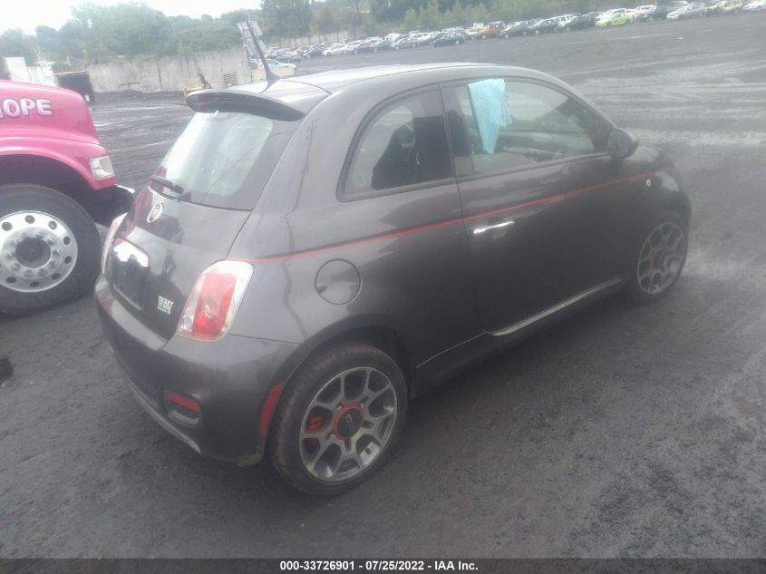 2014 FIAT 500 SPORT 3C3CFFBR4ET195254