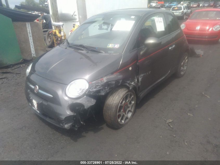 2014 FIAT 500 SPORT 3C3CFFBR4ET195254