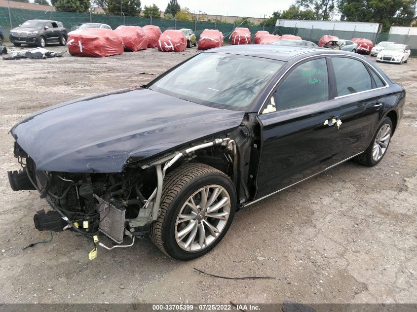 2014 AUDI A8 L 3.0T WAURGAFD3EN006059
