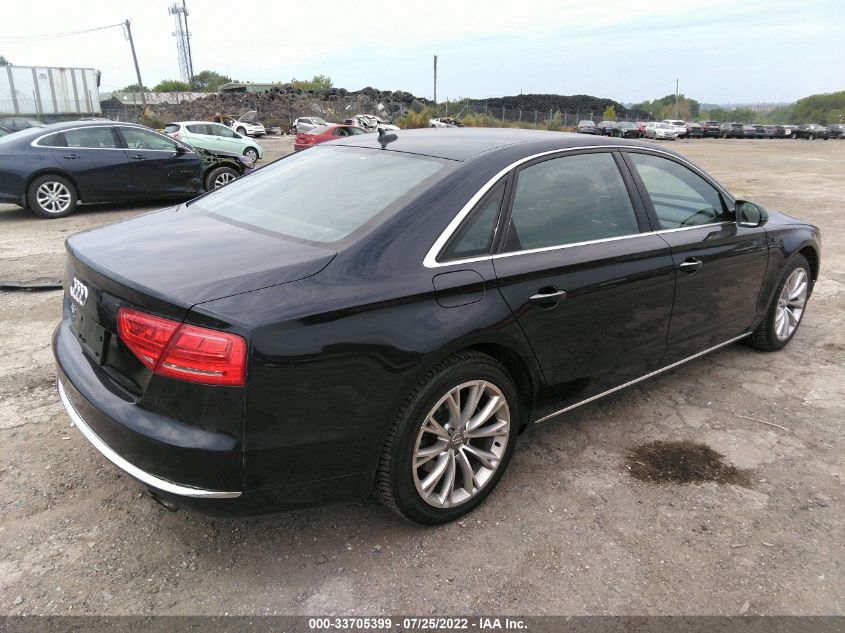 2014 AUDI A8 L 3.0T WAURGAFD3EN006059