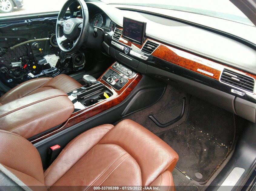 2014 AUDI A8 L 3.0T WAURGAFD3EN006059