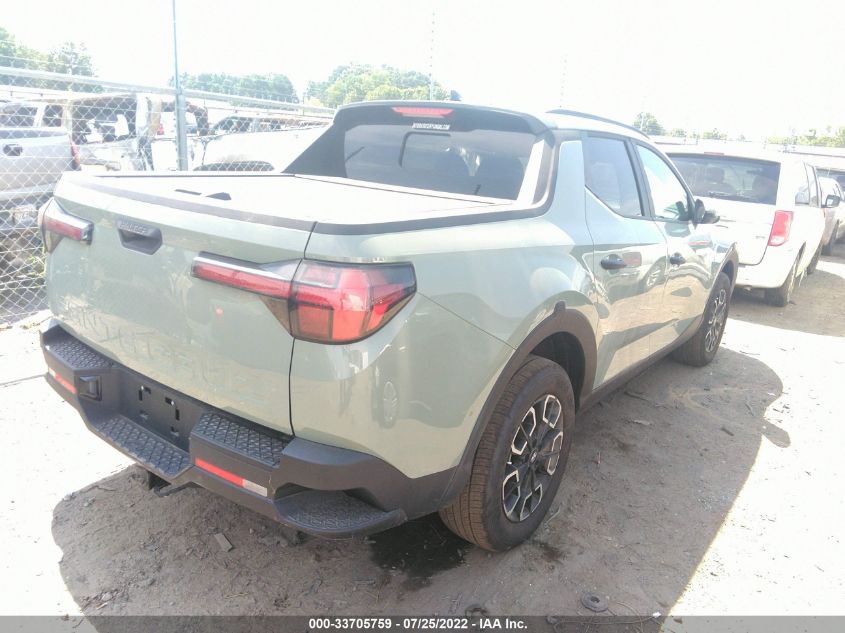 2022 HYUNDAI SANTA CRUZ SEL 5NTJC4AE7NH020643