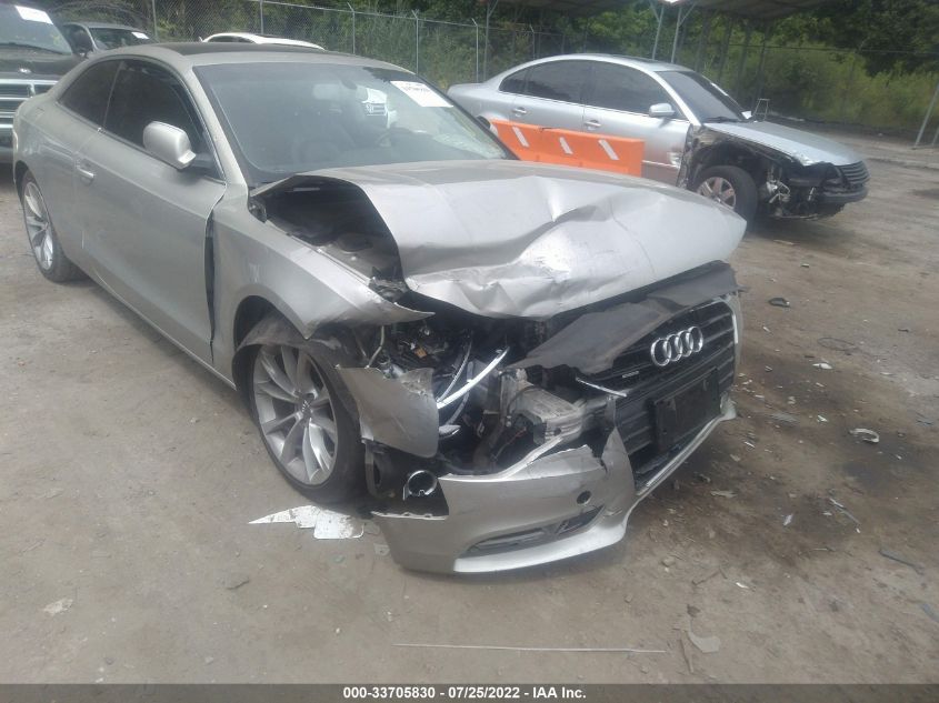 2013 AUDI A5 PREMIUM PLUS WAULFAFR6DA017051