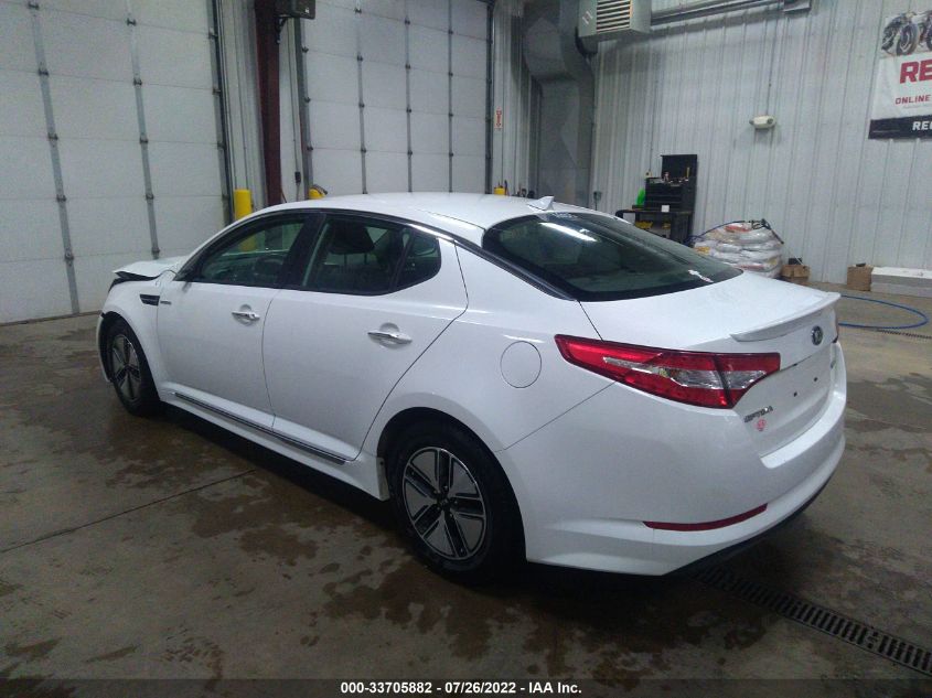 2013 KIA OPTIMA HYBRID LX KNAGM4AD4D5061966