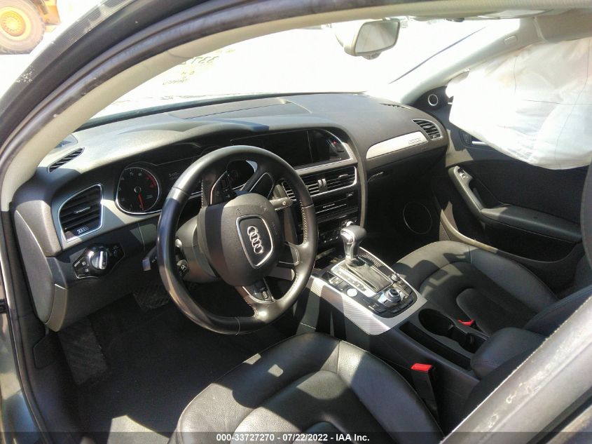 2013 AUDI A4 PREMIUM PLUS WAUFFAFL5DN049149