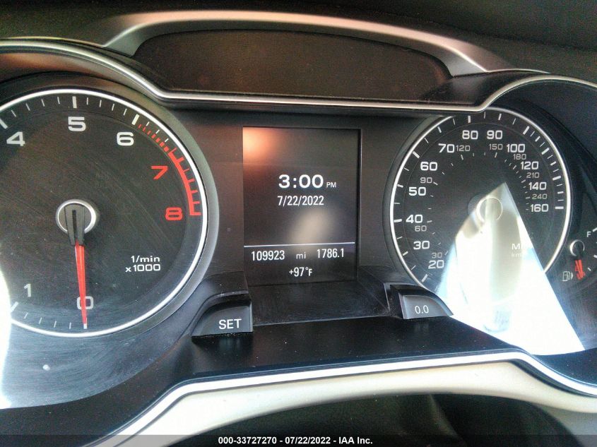 2013 AUDI A4 PREMIUM PLUS WAUFFAFL5DN049149