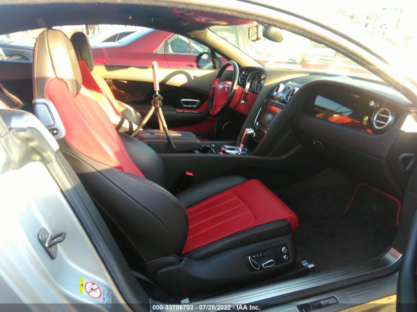 2015 BENTLEY CONTINENTAL GT V8 S SCBFH7ZA3FC044625
