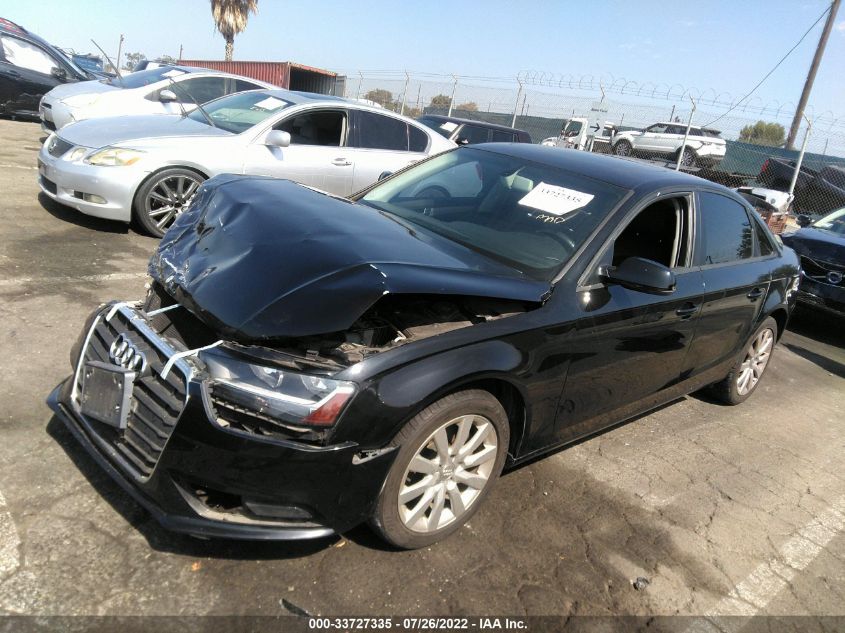 2014 AUDI A4 PREMIUM WAUAFAFL6EA010394