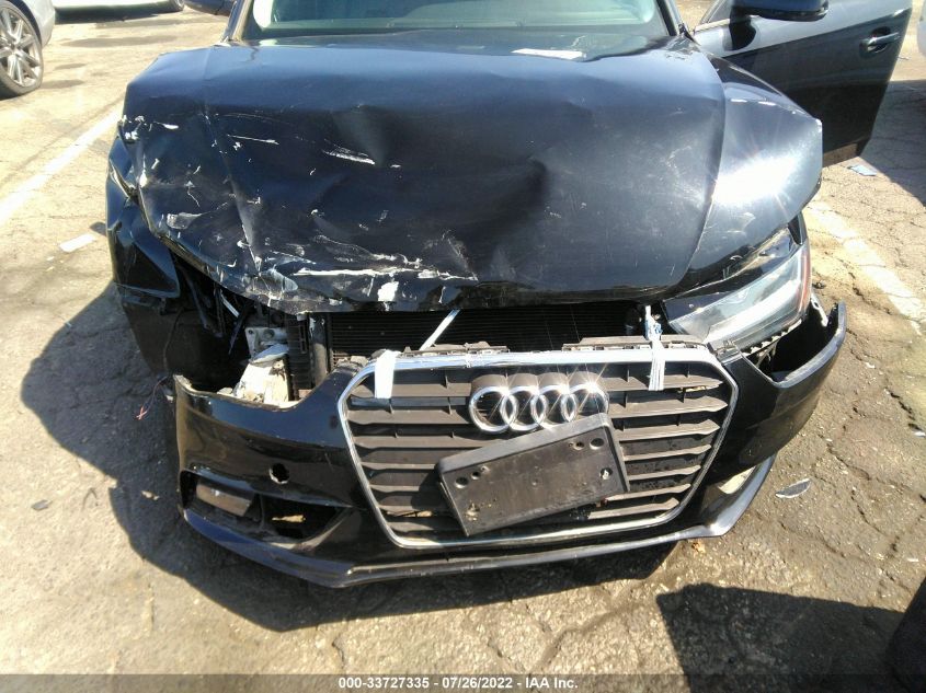 2014 AUDI A4 PREMIUM WAUAFAFL6EA010394