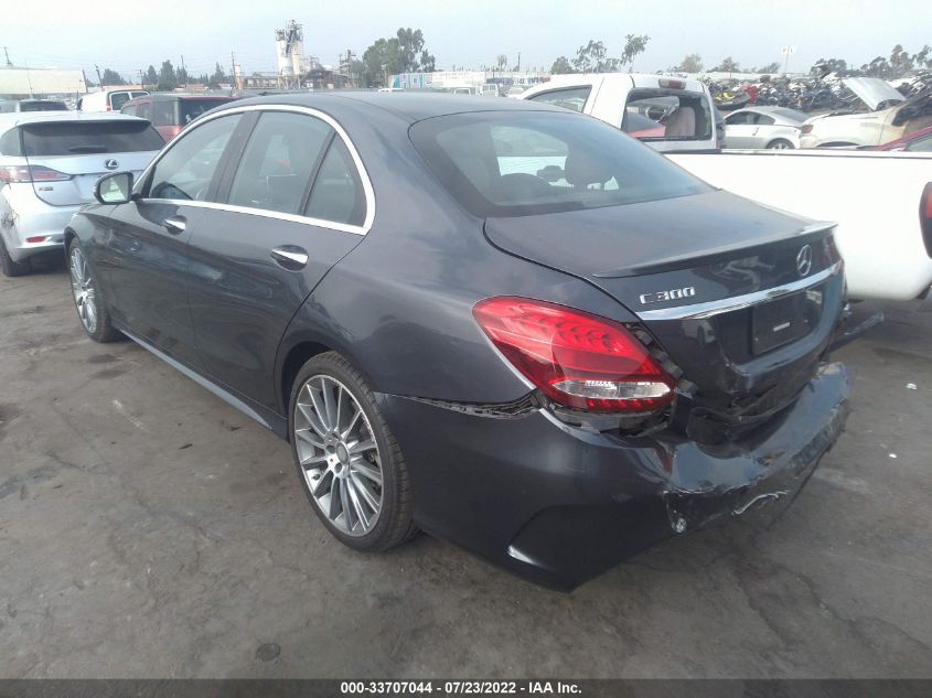 2016 MERCEDES-BENZ C 300 55SWF4JB9GU143393